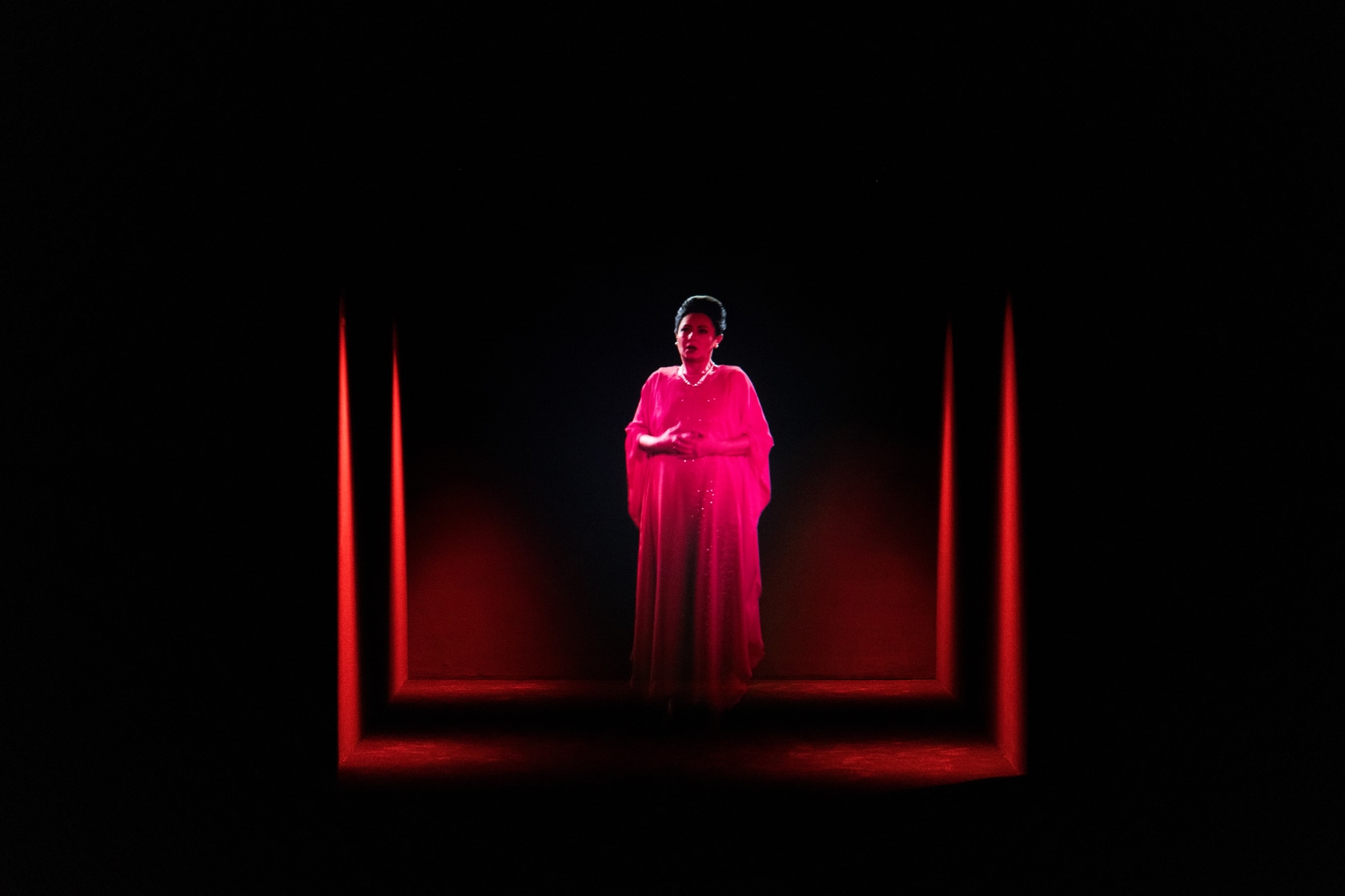 Exhibition view: Portrait of a Collection. Works from the Pinault Collection, with Dominique Gonzalez-Foerster, Anri Sala and Anicka Yi, SONGEUN...