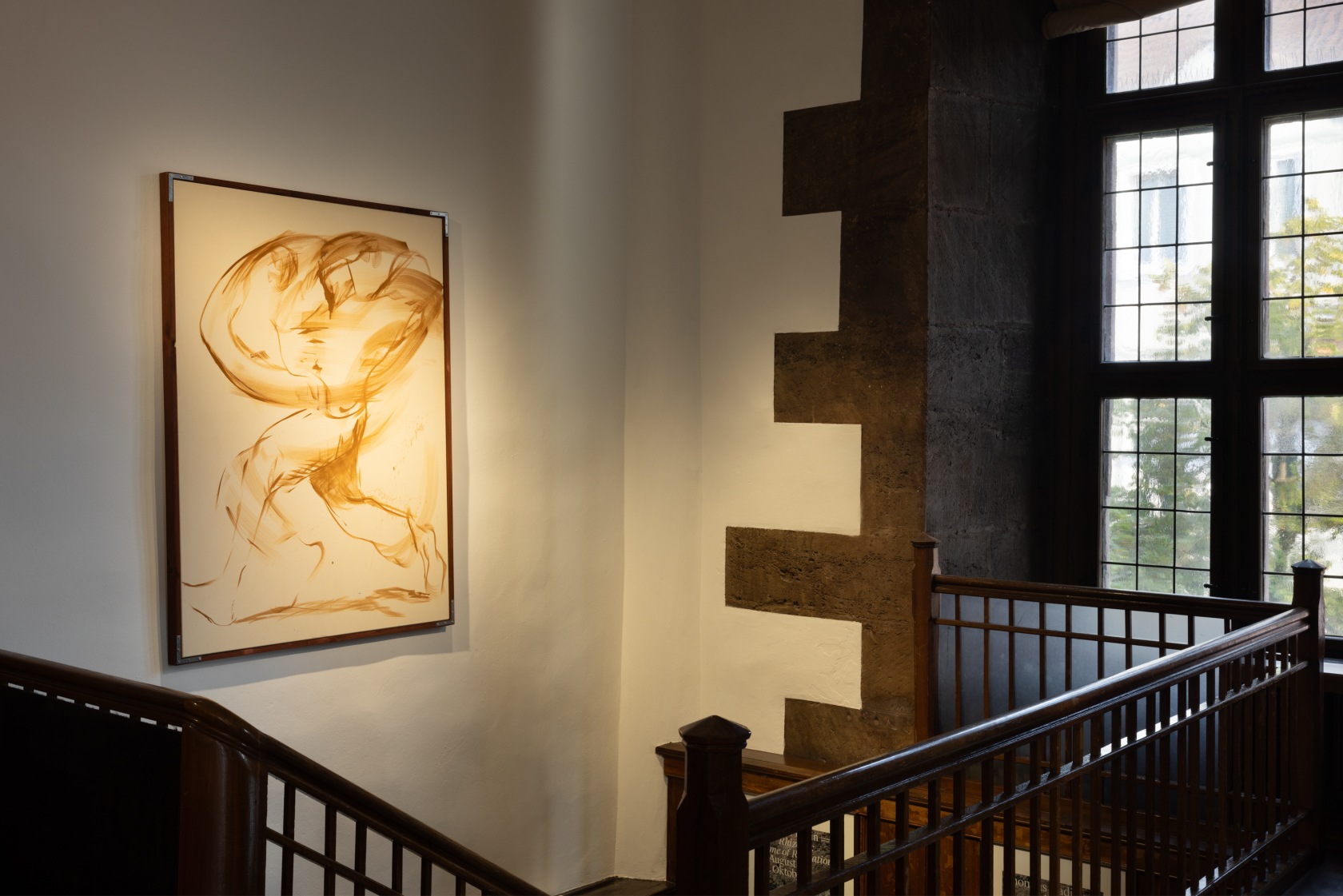 Exhibition view: Thomias Radin, Rhizome: Time of Revelation, Kunstverein Göttingen, 2024. Photo © Andrea Rossetti