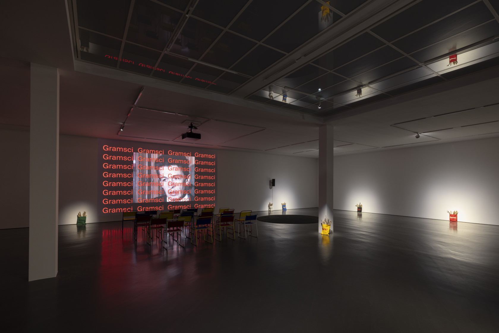 Exhibition view: Christopher Roth, Europe Endless: Materials, Trailers, Out-Takes, Esther Schipper, Berlin, 2024 Photo: © Andrea Rossetti.