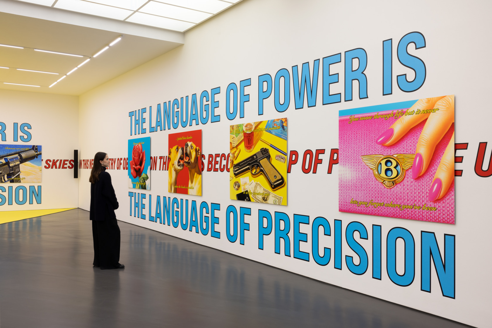 Exhibition view: Cemile Sahin, ROAD RUNNER, Esther Schipper, Berlin, 2025. Photo: © Andrea Rossetti