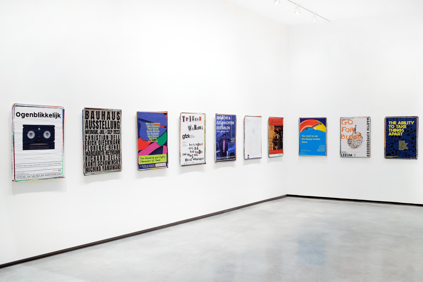 Exhibition view: Ryan Gander, Grunts, hoots, whimpers, barks and screams, Helga de Alvear Museum, C&aacute;ceres, 2024. Photo &copy; Tania Castro