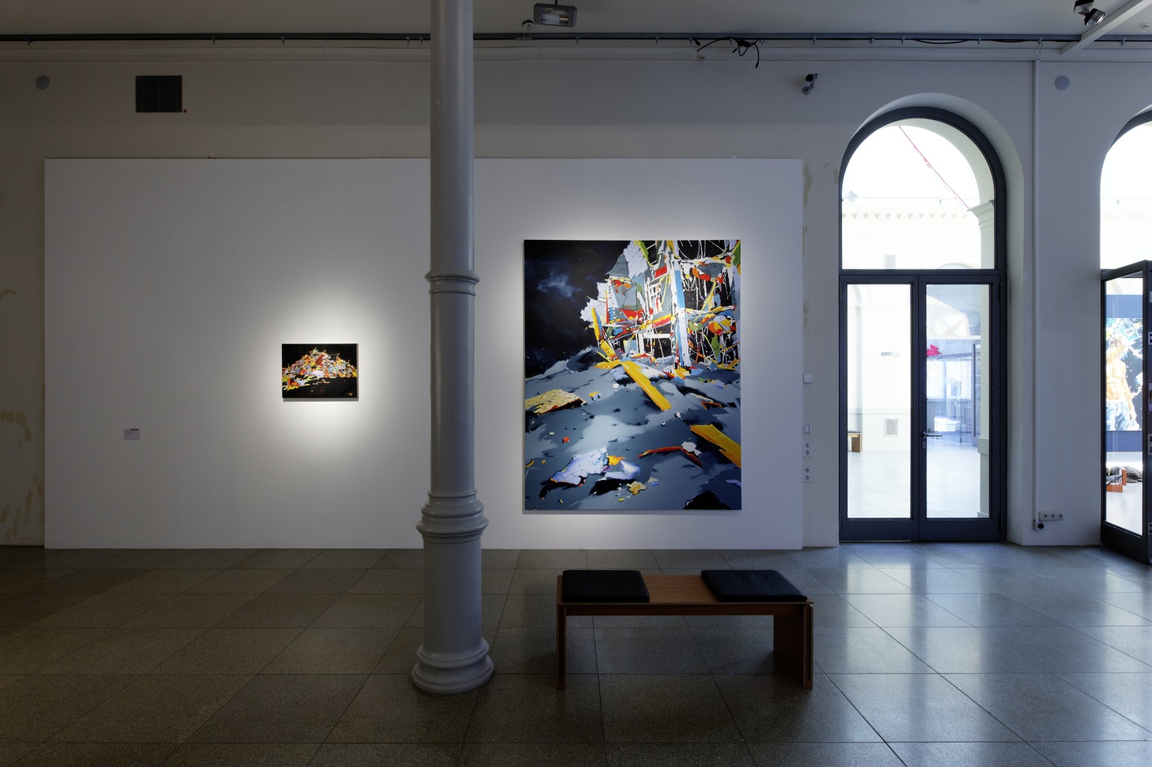 Norbert Bisky: Special Report, MEWO Kunsthalle, Memmingen, 2013. © MEWO Kunsthalle. © the artist / VG Bild-Kunst, Bonn 2025