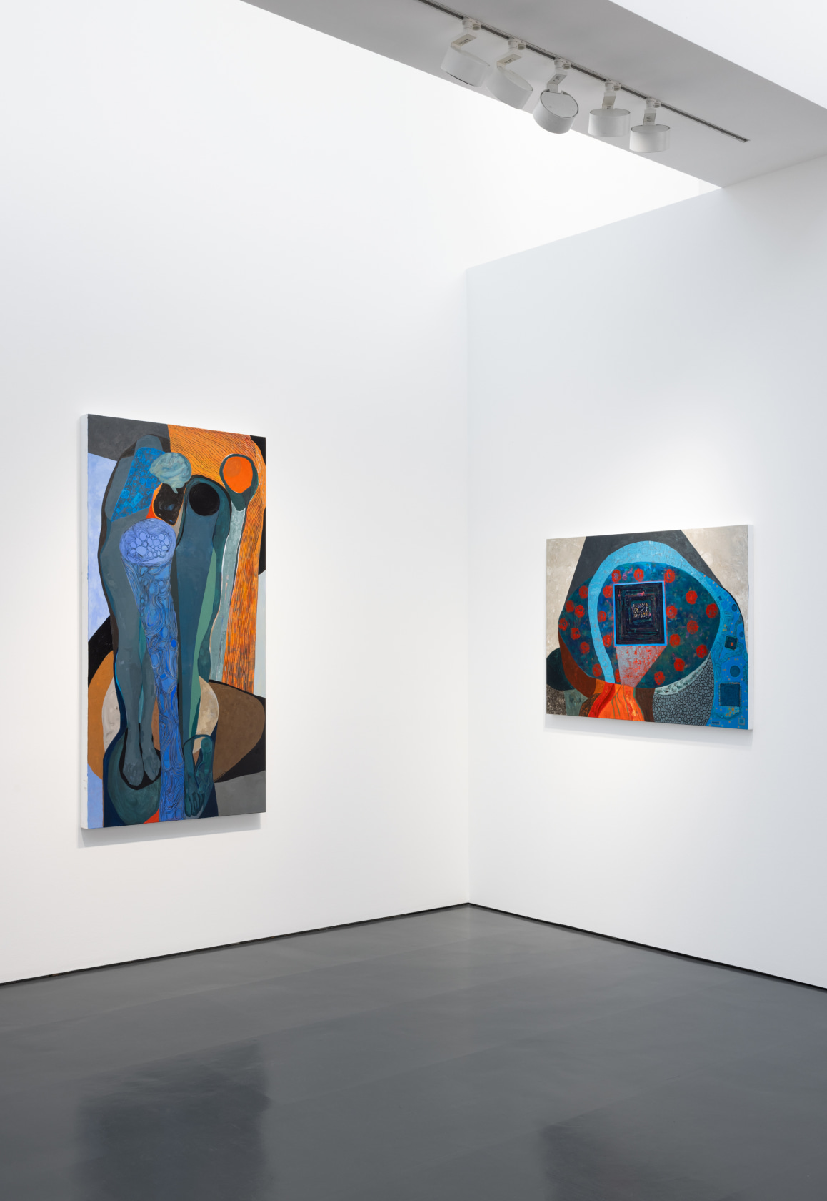 Exhibition view: Merikokeb Berhanu, Esther Schipper, Berlin, 2025. Photo: © Andrea Rossetti