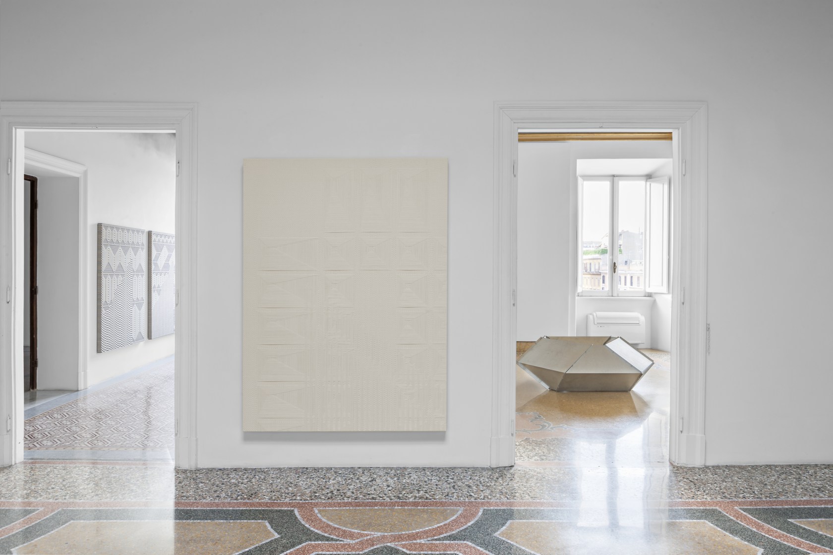 Installation view, Reciprocal Score, INDIPENDENZA, Rome, 2015. Photo: Vegard Kleven.