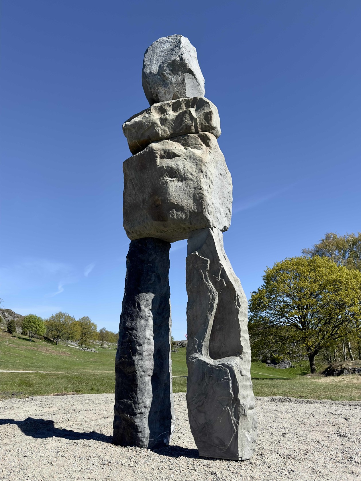 Ugo Rondinone, the eloquent, 2024. Exhibition view: Ugo Rondinone, Primordial, Pilane Sculpture Park, Klövedal, 2025. © Ugo Rondinone, Pilane Heritage...