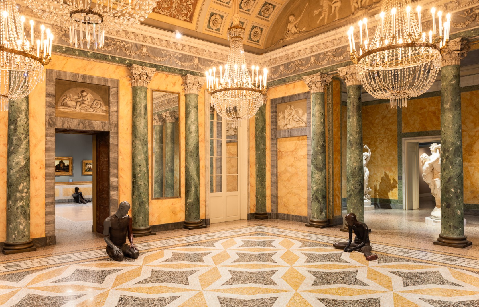 Exhibition view: Ugo Rondinone, terrone, GAM Galleria d'Arte Moderna di Milano, 2025. Photo © Andrea Rossetti