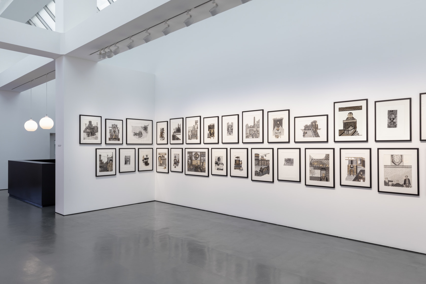 Exhibition view: Elisabeth Schrader, Lieber woanders, Esther Schipper, Berlin, 2025. Photo © CHROMA