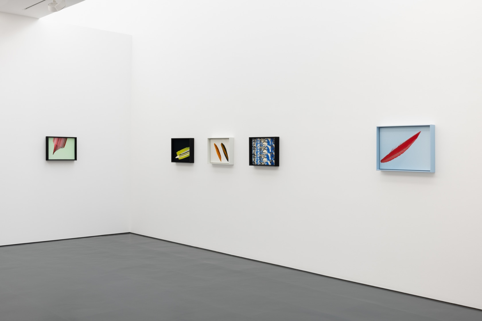 Exhibition view: Tauba Auerbach, Clepsydra, Esther Schipper, Berlin, 2025. Photo © Andrea Rossetti