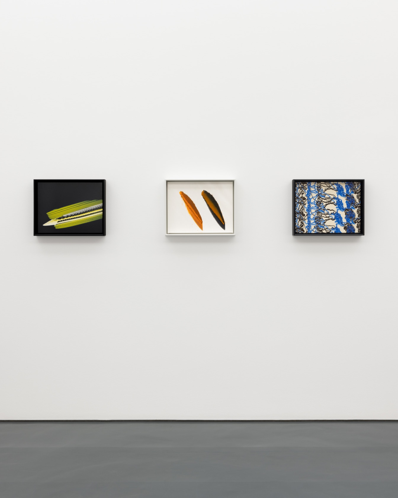 Exhibition view: Tauba Auerbach, Clepsydra, Esther Schipper, Berlin, 2025. Photo © Andrea Rossetti