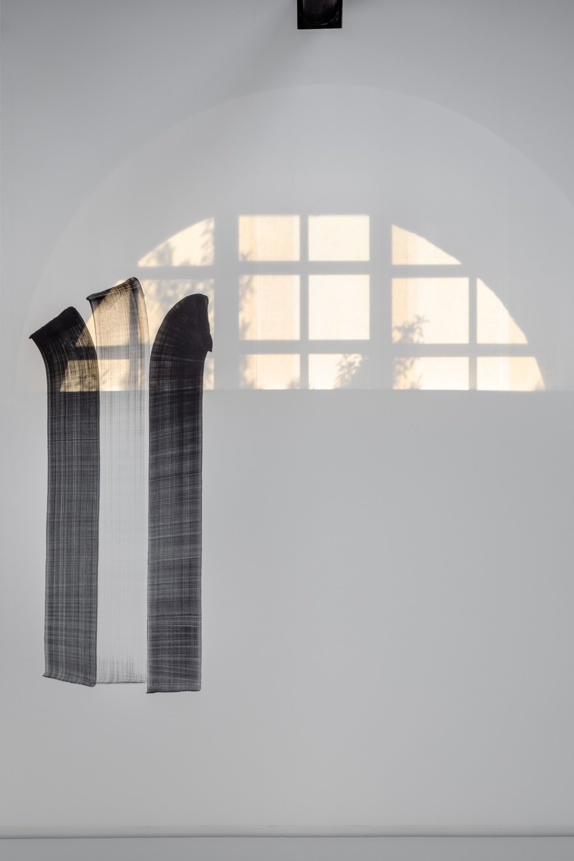 Exhibition view: Lee Bae - La Maison de la Lune Brûlée, The Wilmotte Foundation, Venice. Collateral Event of the 60th...