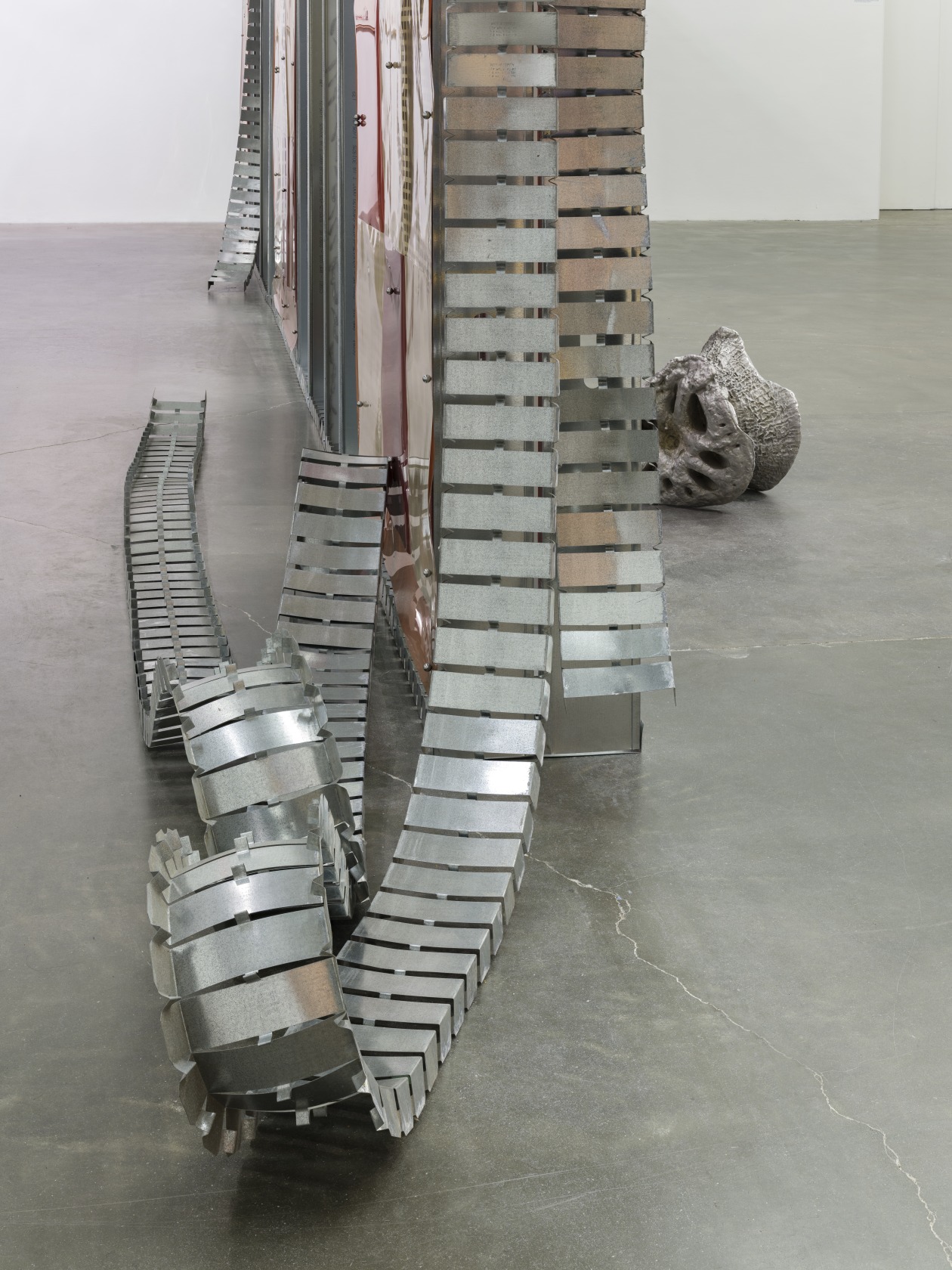 Exhibition view: Lotus L. Kang, 2021 Triennial: Soft Water, Hard Stone, New Museum, New York, 2021. Photo credit © Sebastian...