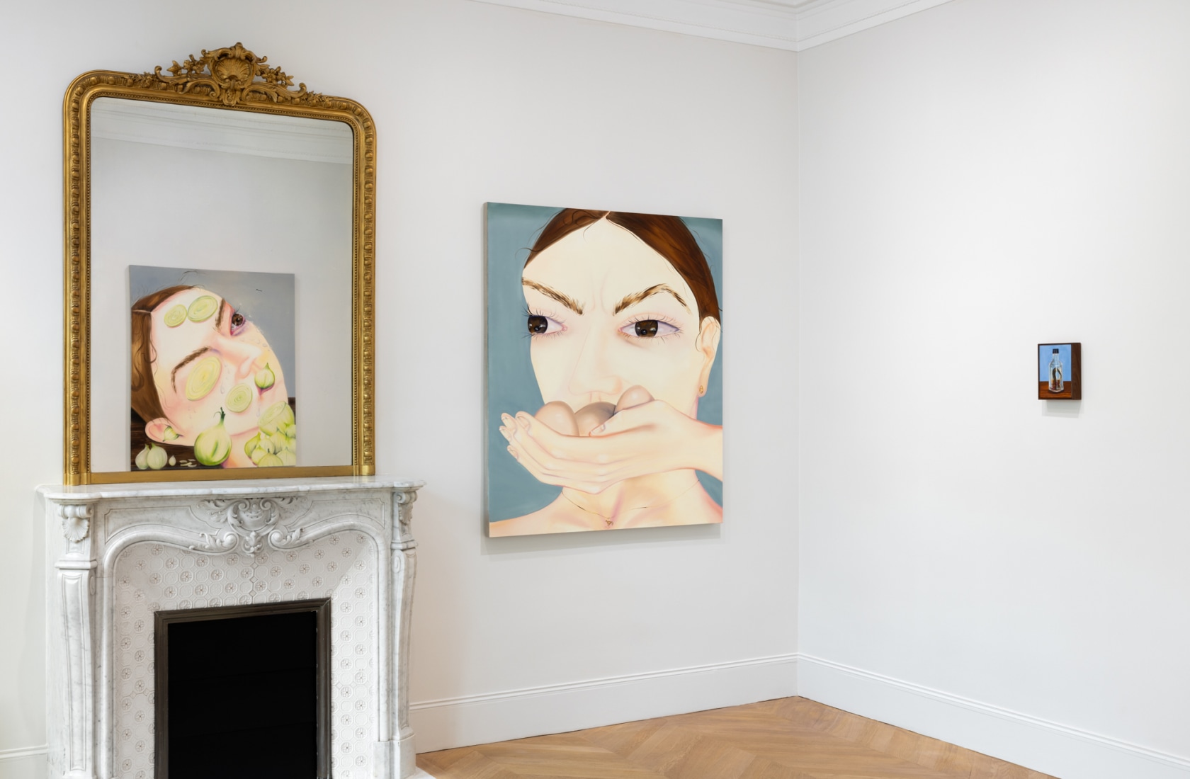 Exhibition view: Karolina Jabłońska, Jarred Kitchen, Esther Schipper, Paris, 2025. Photo © Andrea Rossetti