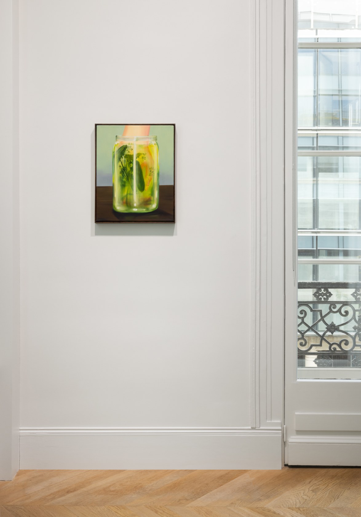 Exhibition view: Karolina Jabłońska, Jarred Kitchen, Esther Schipper, Paris, 2025. Photo © Andrea Rossetti