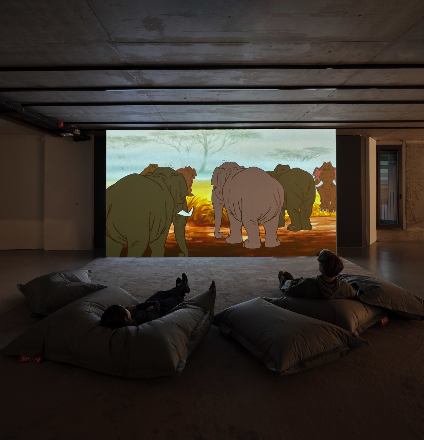 Exhibition view: David Claerbout, Five Hours, Fifty Days, Fifty Years, Konschthal Esch⁠, Luxembourg, 2025. © Konschthal Esch, photo Christof Weber