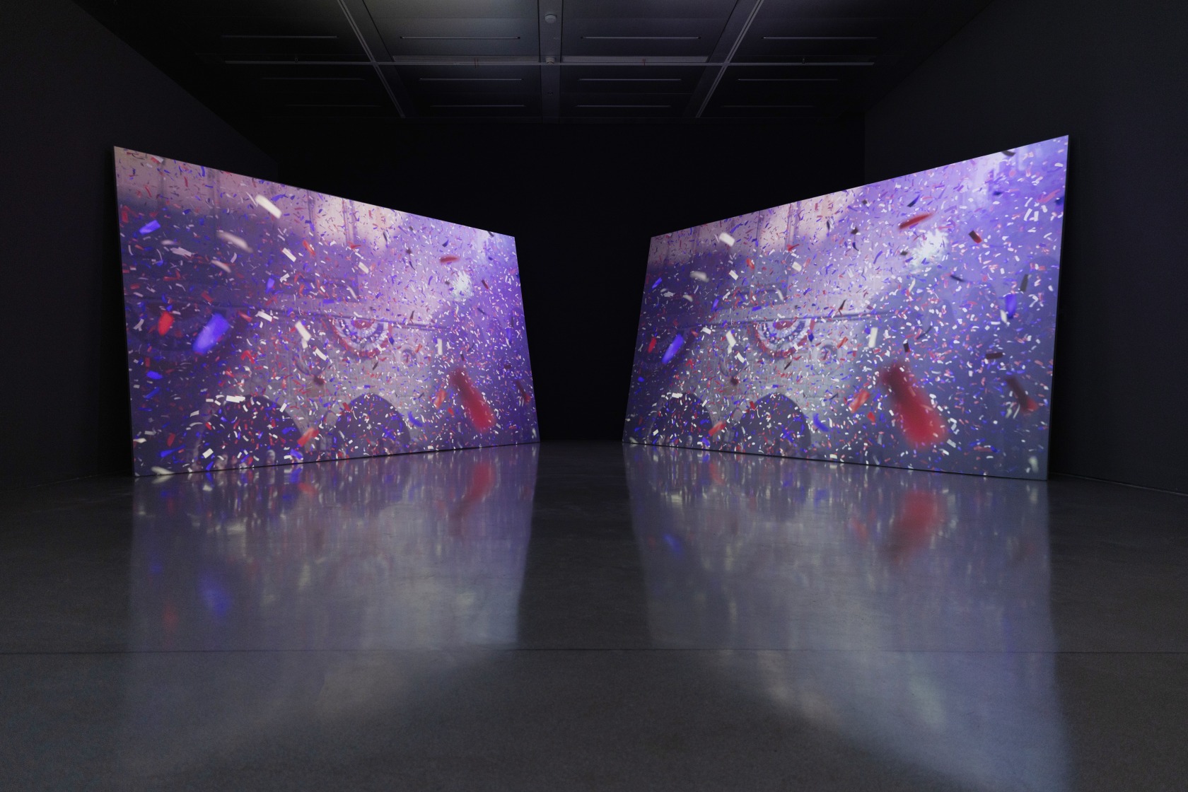 Exhibition View: David Claerbout and Zhou Tao, Flow of Time, The Cloud Collection, Nanjing, 2025. Photo © The Cloud Collection