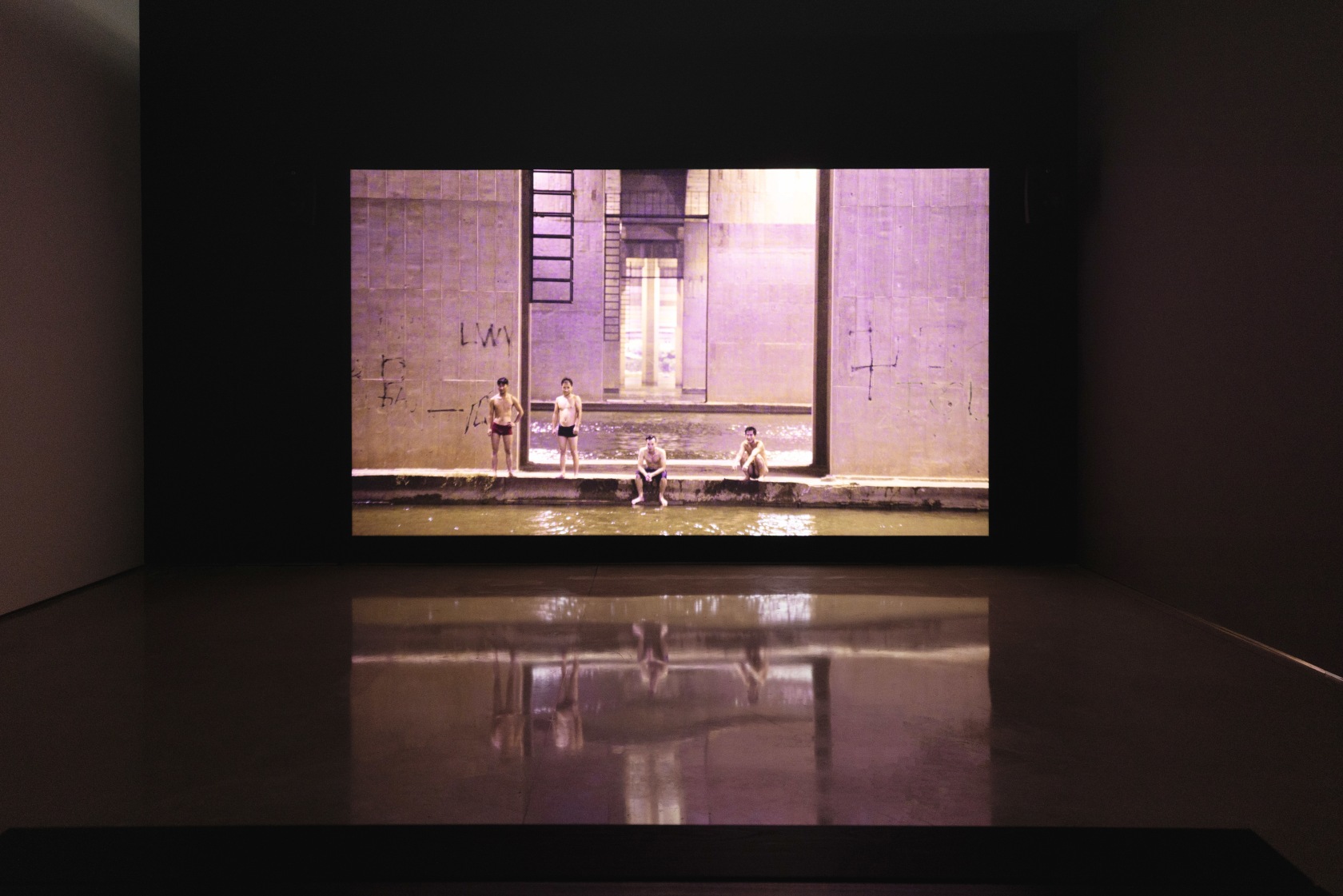 Exhibition View: David Claerbout and Zhou Tao, Flow of Time, The Cloud Collection, Nanjing, 2025. Photo © The Cloud Collection