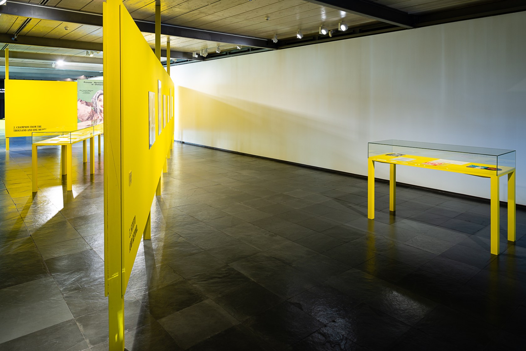 Exhibition view: Saâdane Afif, This Is Ornamental, Kunsthalle Wien, Vienna, 2018. Photo © Jorit Aust