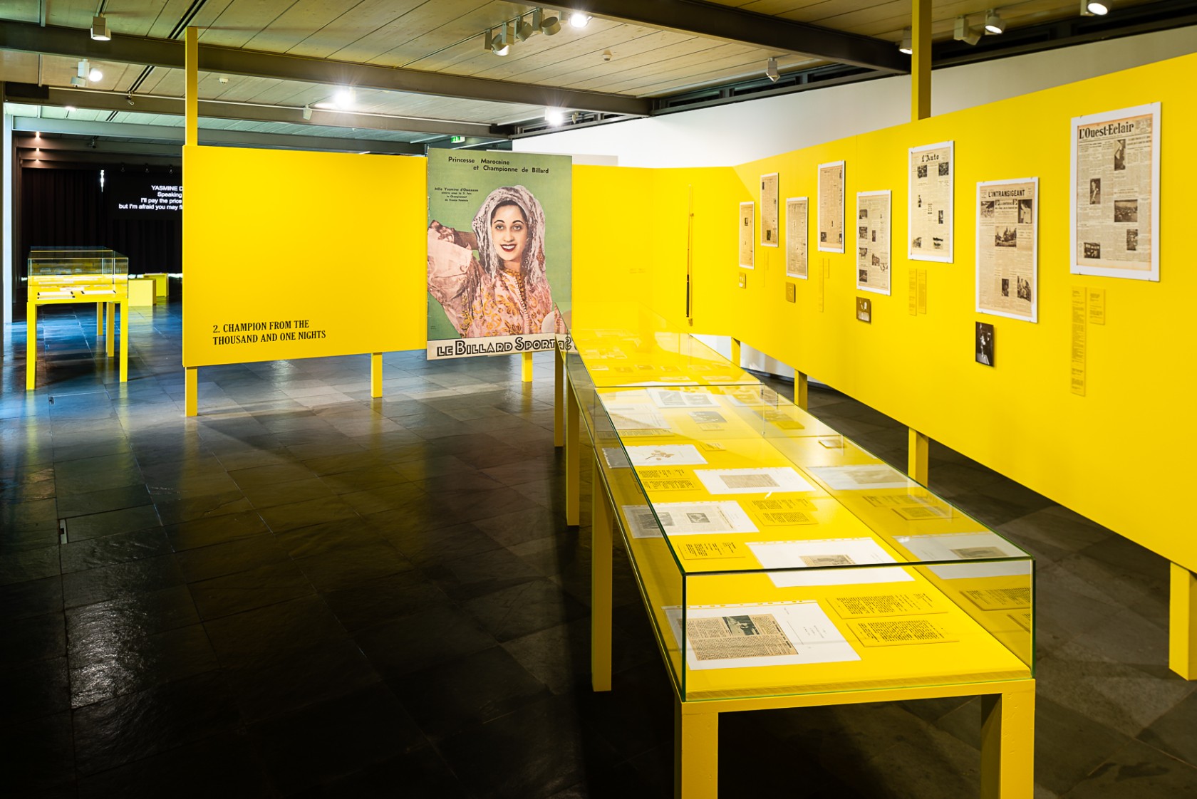 Exhibition view: Saâdane Afif, This Is Ornamental, Kunsthalle Wien, Vienna, 2018. Photo © Jorit Aust