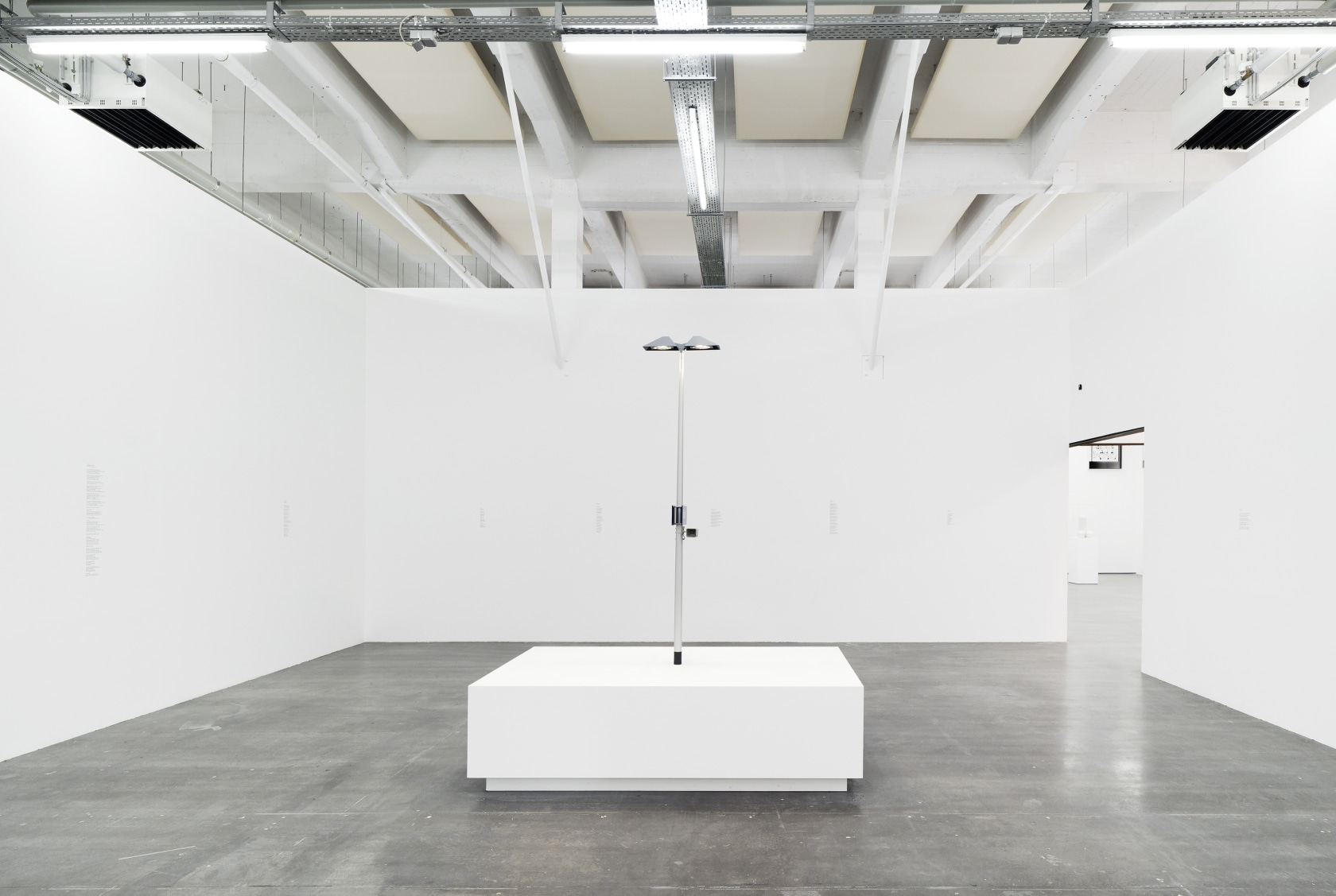 Exhibition view: Saâdane Afif, Paroles, WIELS Contemporary Art Centre, Brussels, 2018. Photo © Aurélien Mole