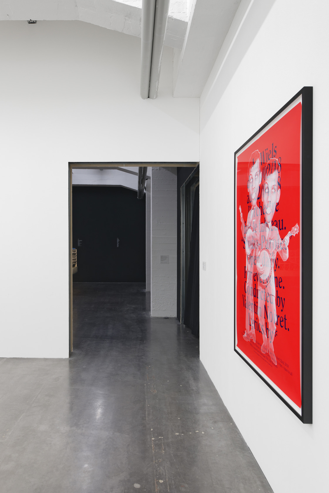 Exhibition view: Saâdane Afif, Paroles, WIELS Contemporary Art Centre, Brussels, 2018. Photo © Aurélien Mole