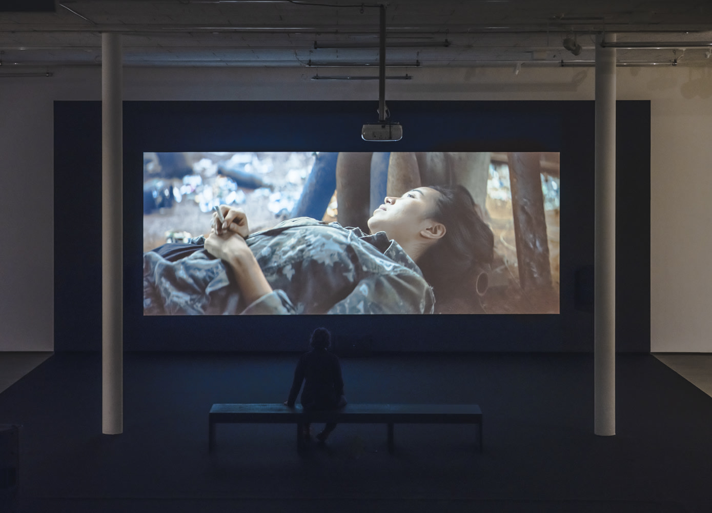 Exhibition view, It Was What Is Will Be, Marabouparken Konsthall, Sundbyberg, Sweden, February 18 - April 16, 2023. Photo ©...