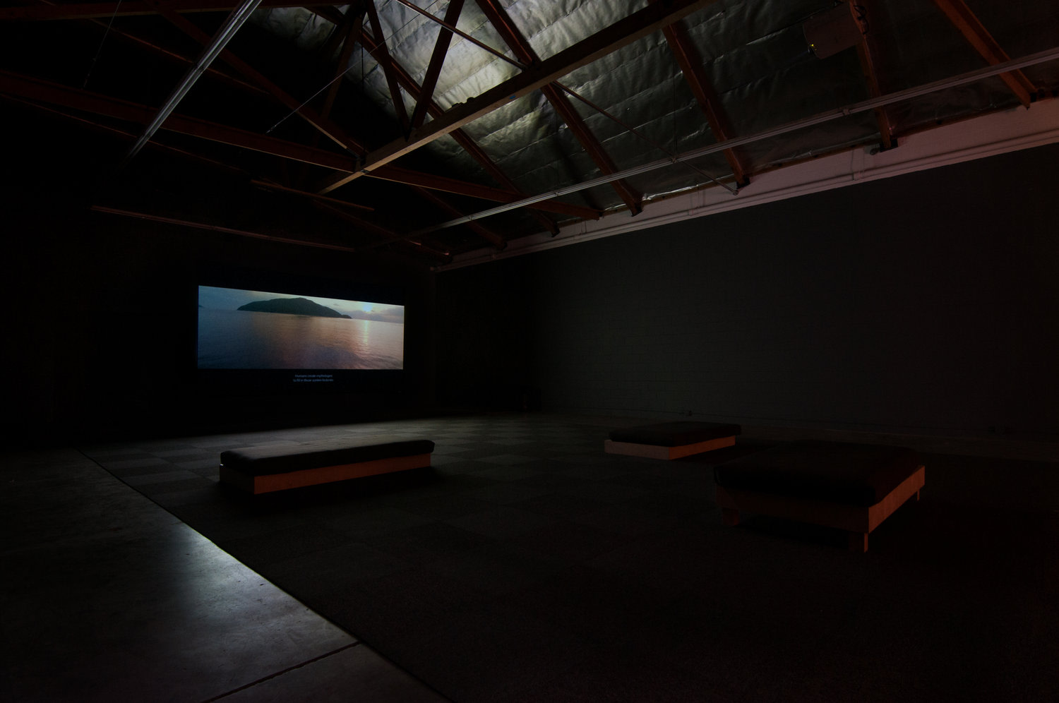 Exhibition view, The Island, The Mistake Room, Los Angeles, CA, February 21 - April 7, 2018. Photo © Tuan Andrew...