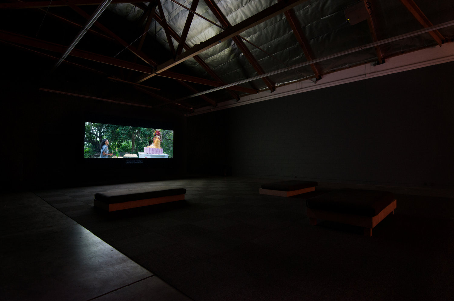 Exhibition view, The Island, The Mistake Room, Los Angeles, CA, February 21 - April 7, 2018. Photo © Tuan Andrew...