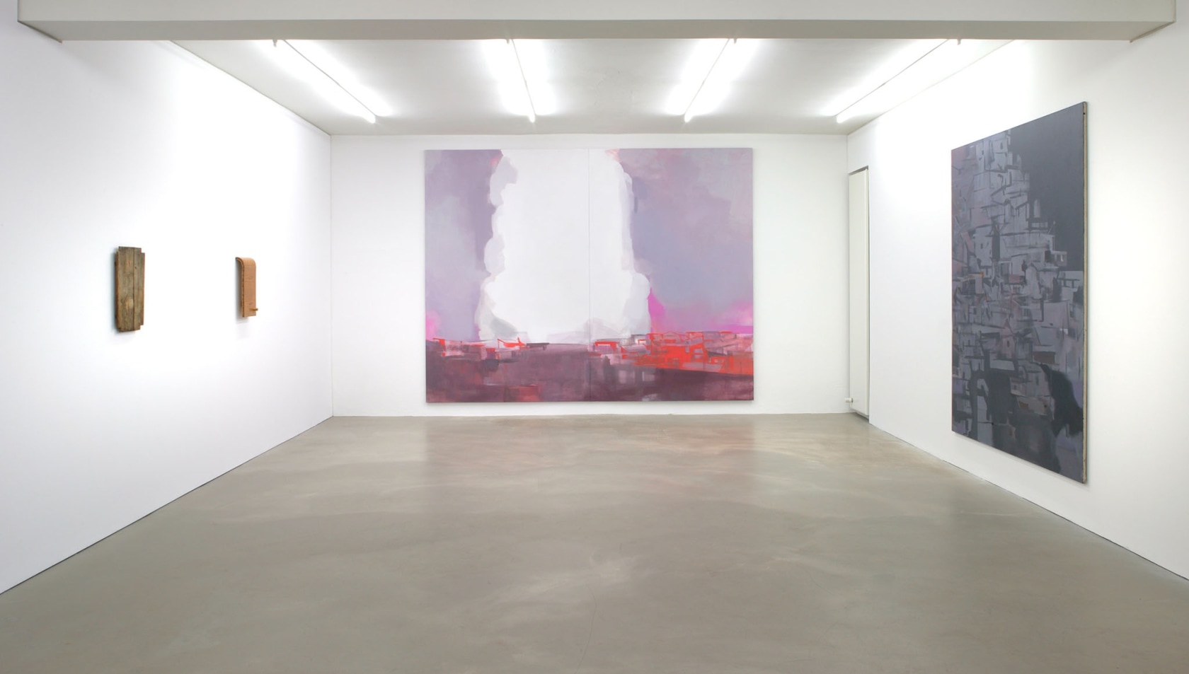 Exhibition view: Jan Merta / Jiri Kovanda, Johnen Galerie, Berlin, 2007 Photo © Jens Ziehe