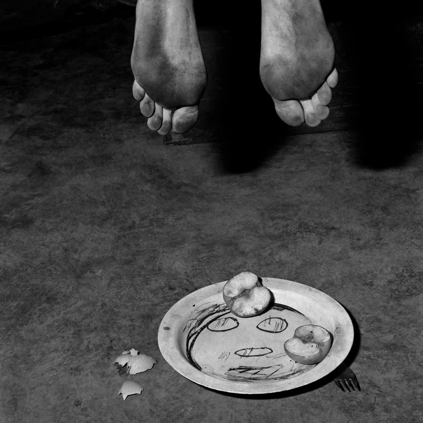 Fragments, 1999 Silver gelatin print 50 x 50 cm Image © Roger Ballen