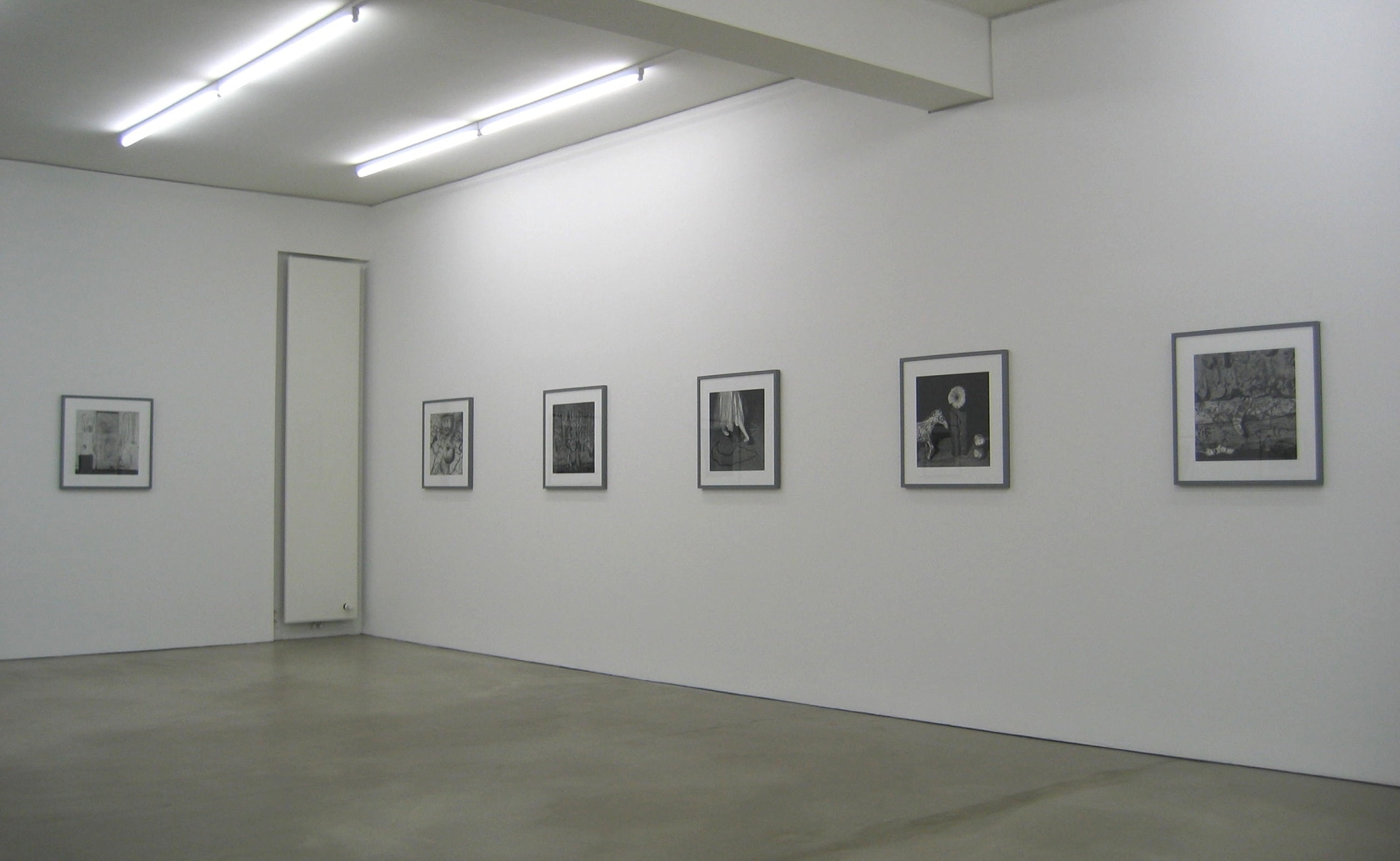 Exhibition view: Roger Ballen, Boarding House, Johnen Galerie, Berlin, 2009 Photo © Sebastian Schobbert
