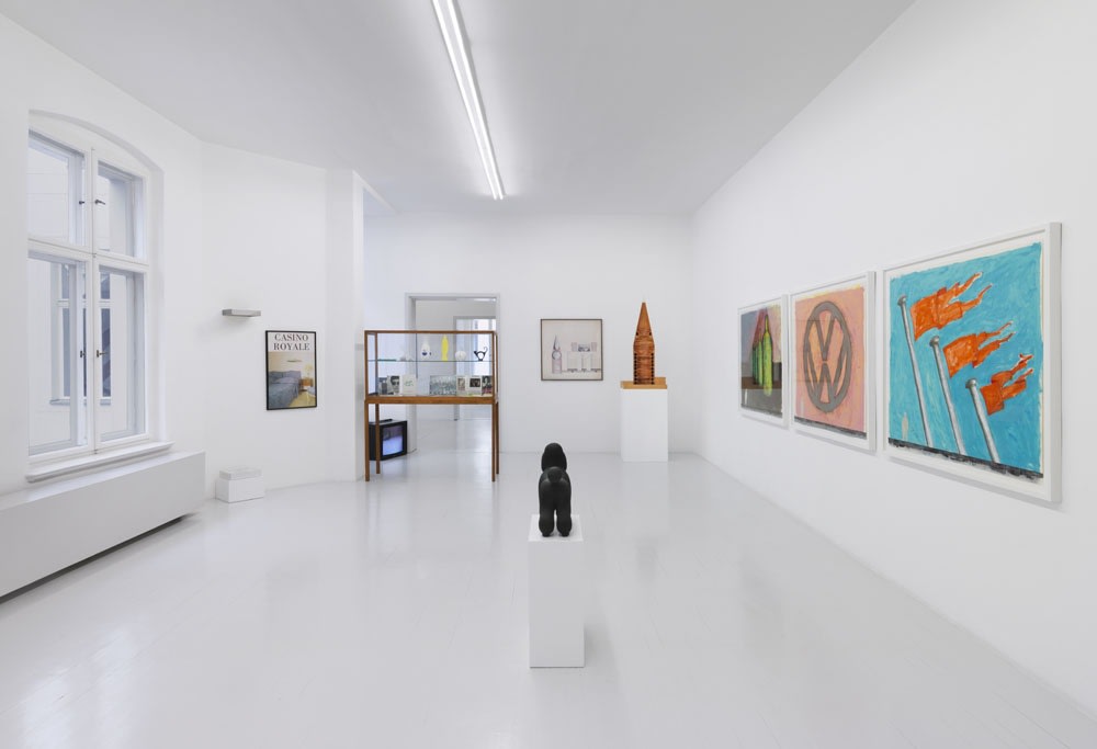 Exhibition view: Early Works, Johnen Galerie, Berlin, 2014 Group exhibition featuring David Claerbout; Katharina Fritsch; Rodney Graham; Candida Höfer; Martin...