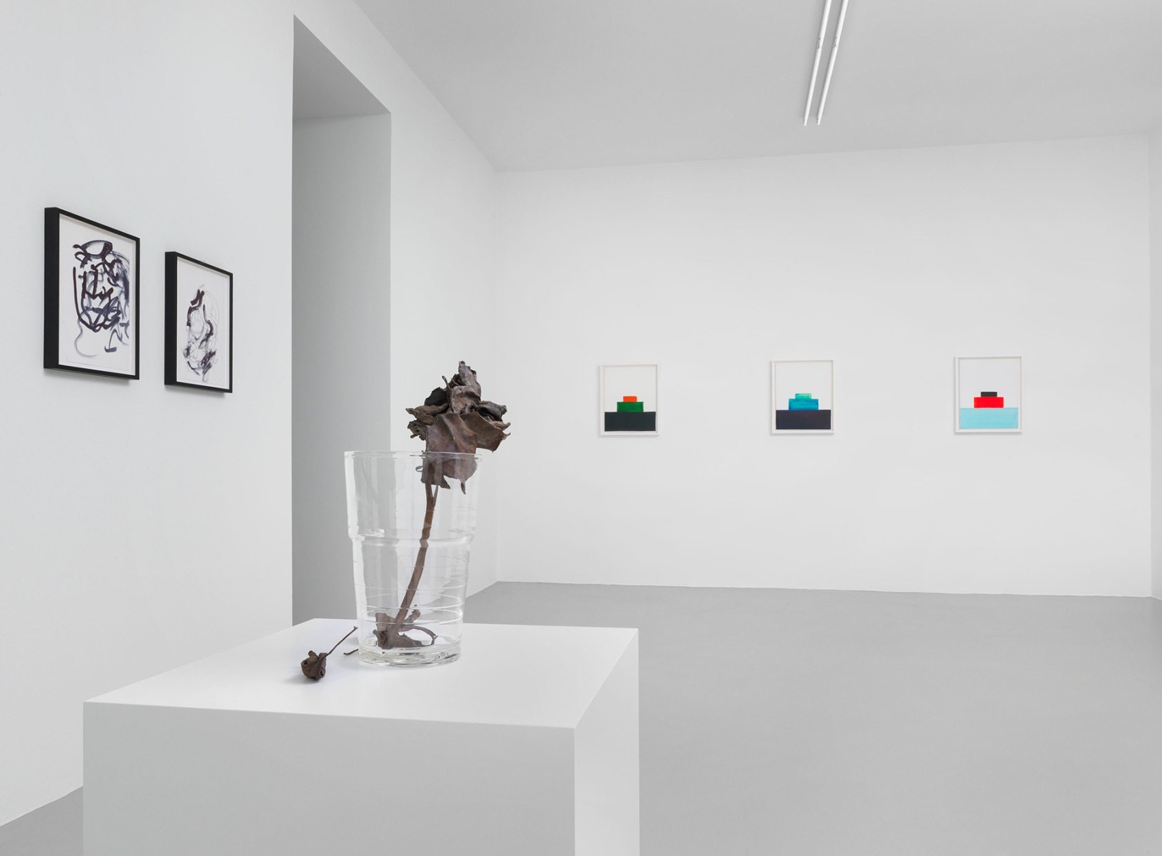 Exhibition view: Martin Creed, Johnen Galerie, Berlin, 2014 Photo © Jens Ziehe