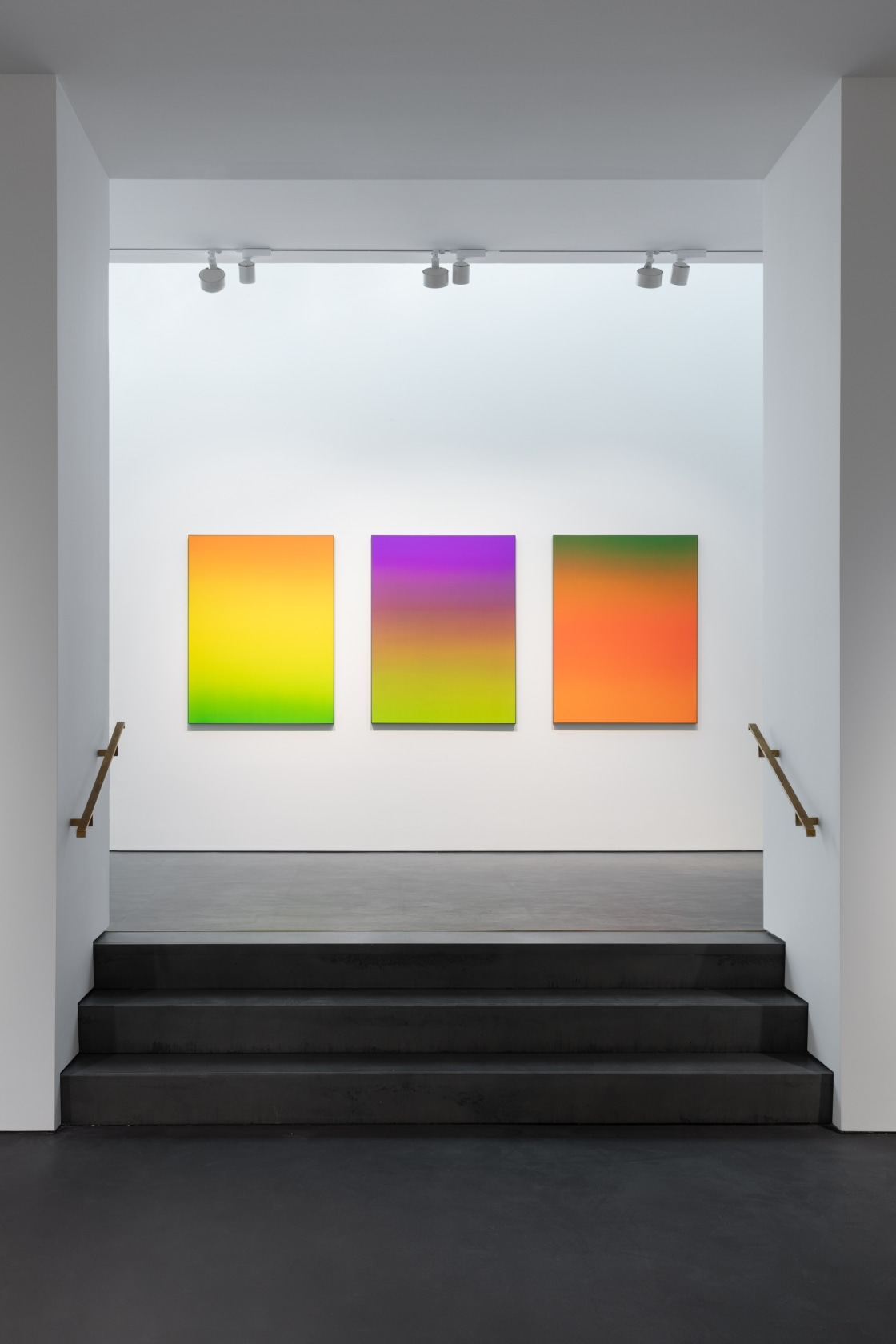 Left to right: Matti Braun, Untitled, 2020. Exhibition view: PS81E, Esther Schipper, Berlin, 2020. Photo © Andrea Rossetti