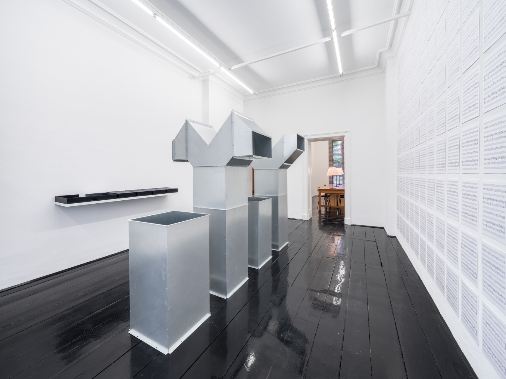 Festival! #4 Ari Benjamin Meyers | Charlotte Posenenske Exhibition view: Festival! A Project by Esther Schipper and Mehdi Chouakri, Mehdi...