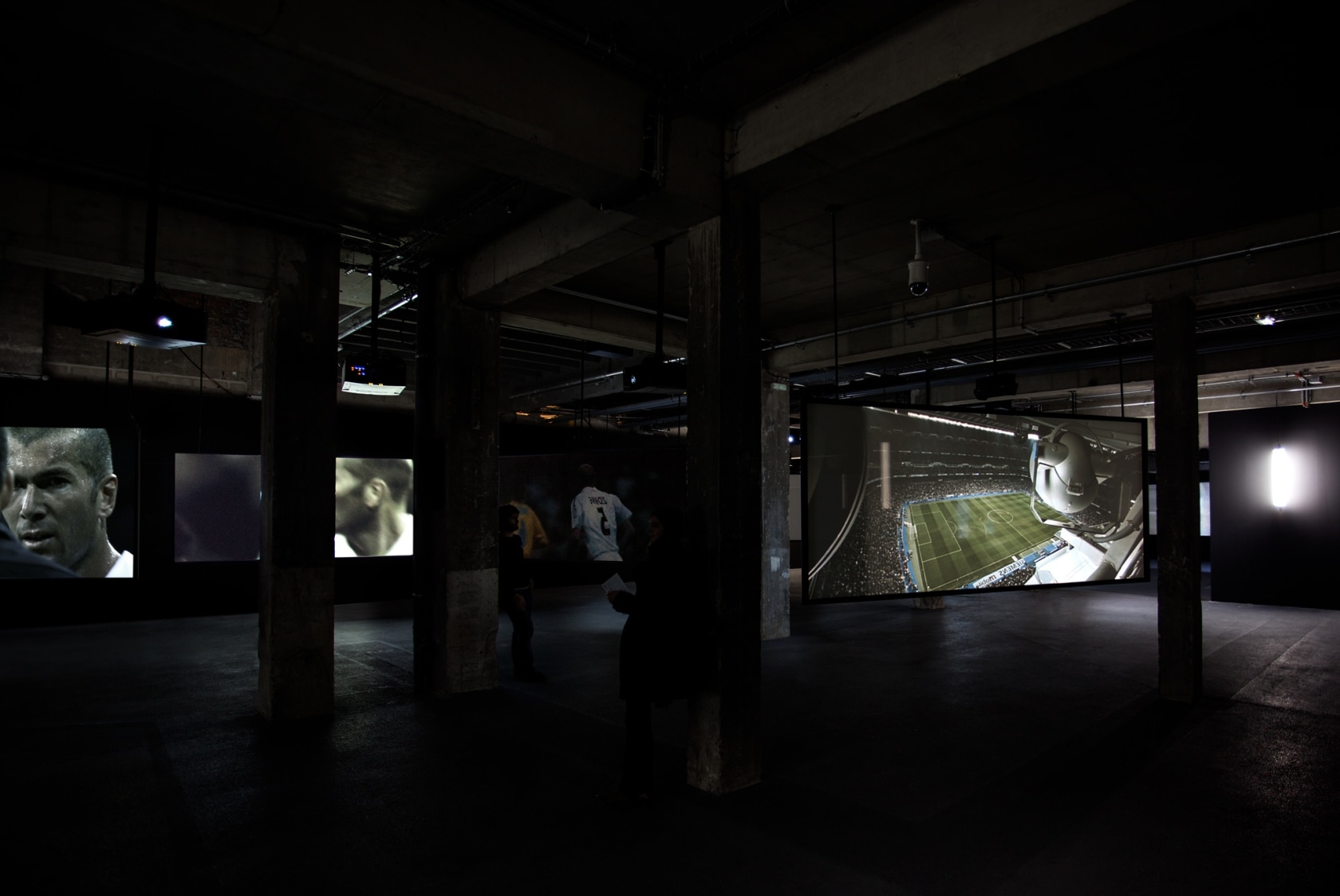 Douglas Gordon & Philippe Parreno Zidane: A 21st Century Portrait, 2006 35mm color, sound Duration 90 mins Photo © Andrea...