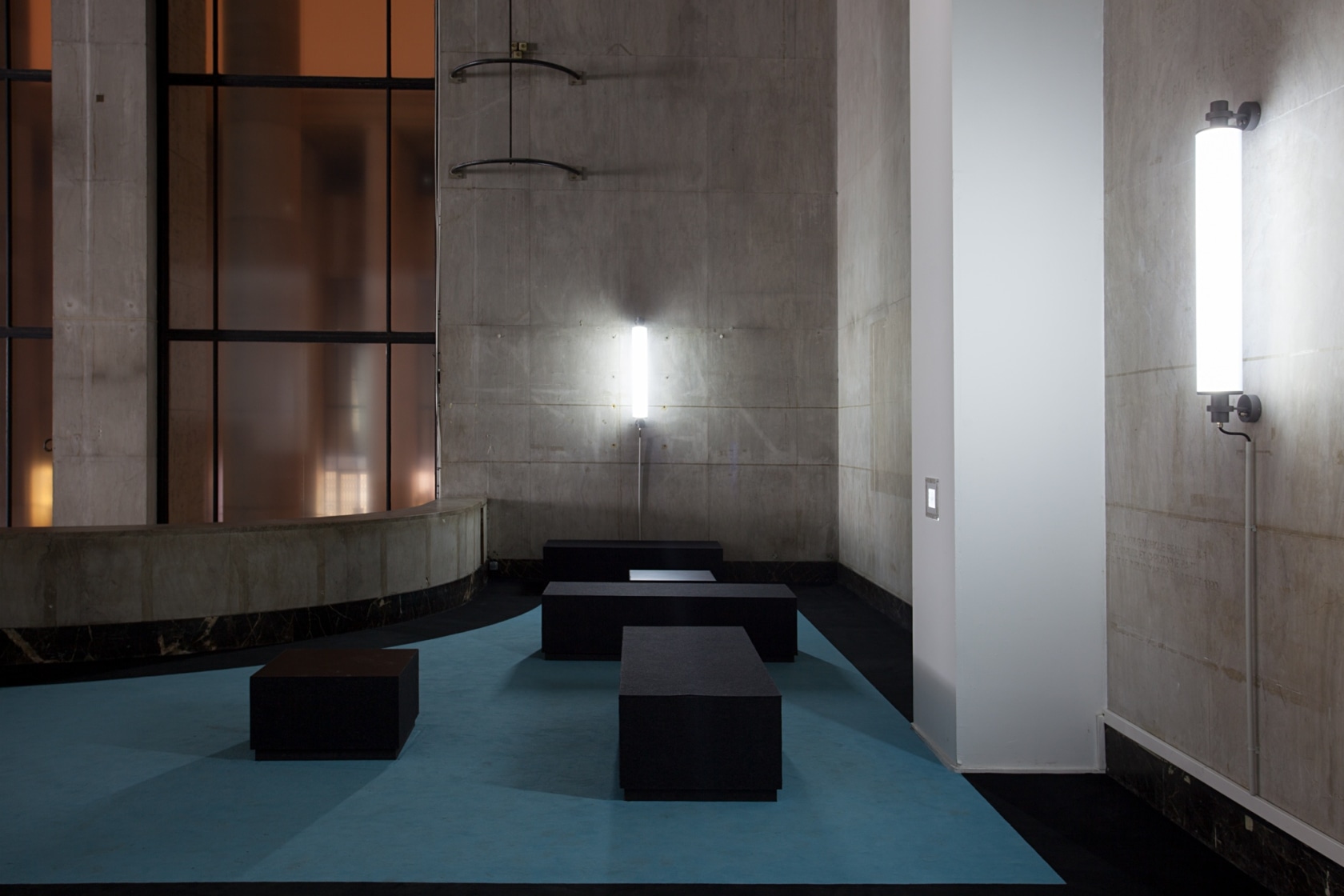 56 Flickering Lights, 2013 LED lights, 56 programmed chips Photo © Andrea Rossetti