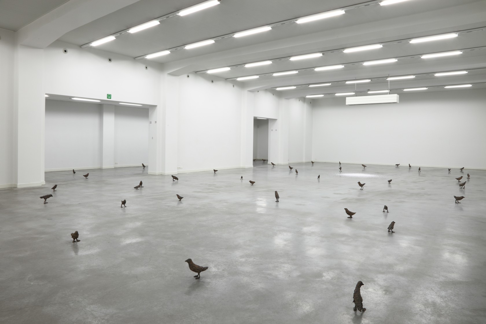 Exhibition view: thank you silence, M Museum, Leuven, 2013 Photo © Dirk Pauwels