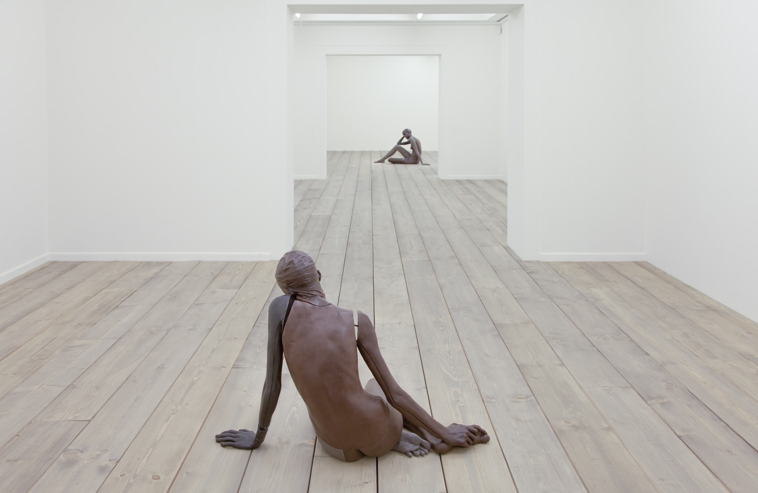 Front: nude (xxxxxxxxxxxxx), 2011 wax, earth pigments 109 cm × 74 cm × 64 cm Back: nude (xxxxxxxxxxxx), 2011 wax,...