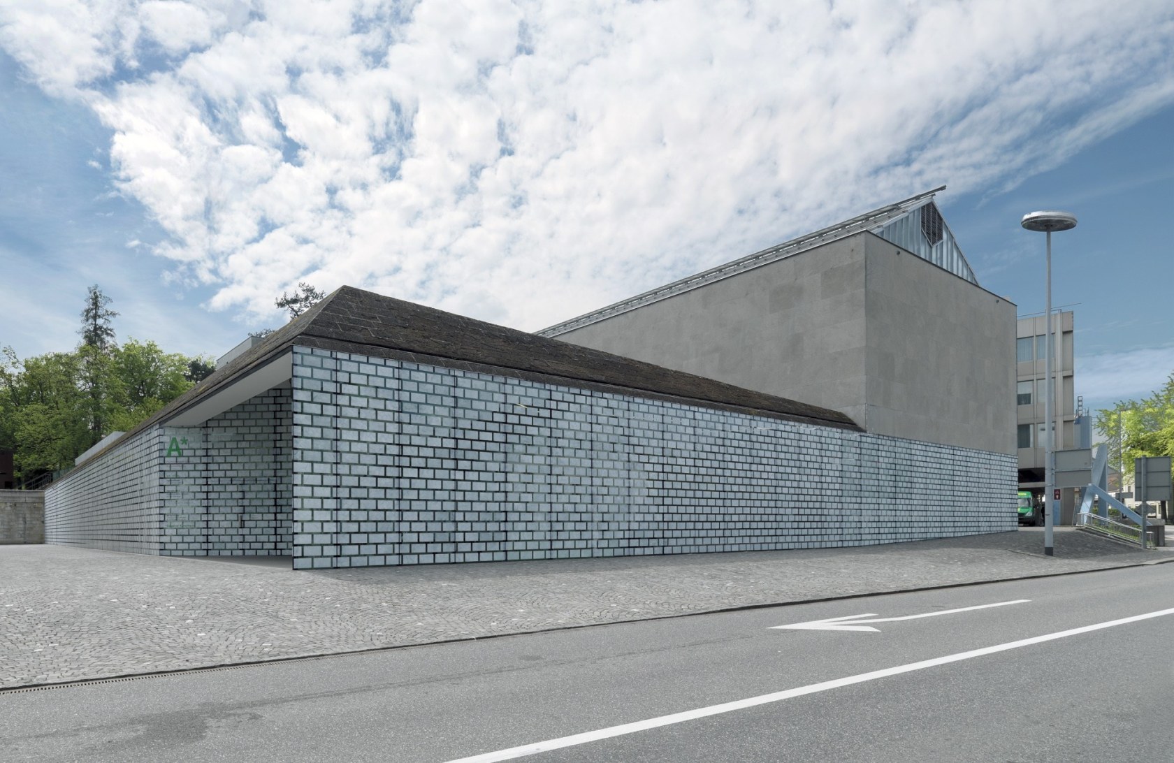 bright shiny morning, 2010 Paint on glass 5537 cm × 4700 cm × 4260 cm Photo © Stefan Altenburger