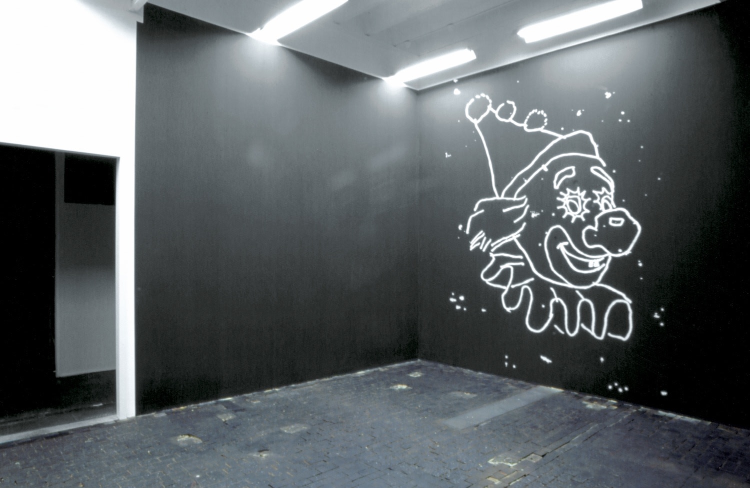 untitled, 1996 Mural painting Dimensions variable Photo © Studio Rondinone