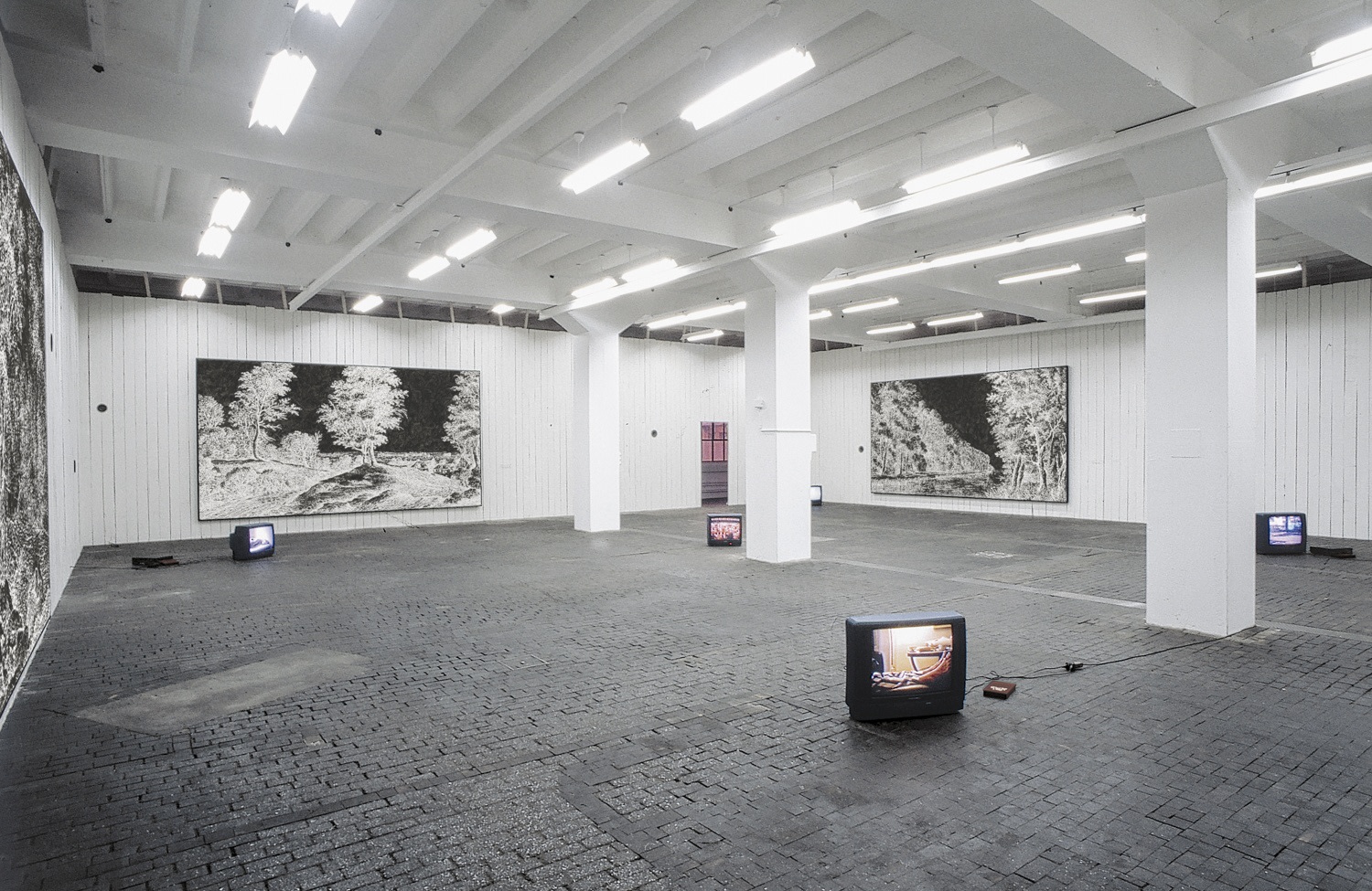 Exhibition view: heyday, Centre d'Art Contemporain, Geneva, 1996 Photo © Studio Rondinone