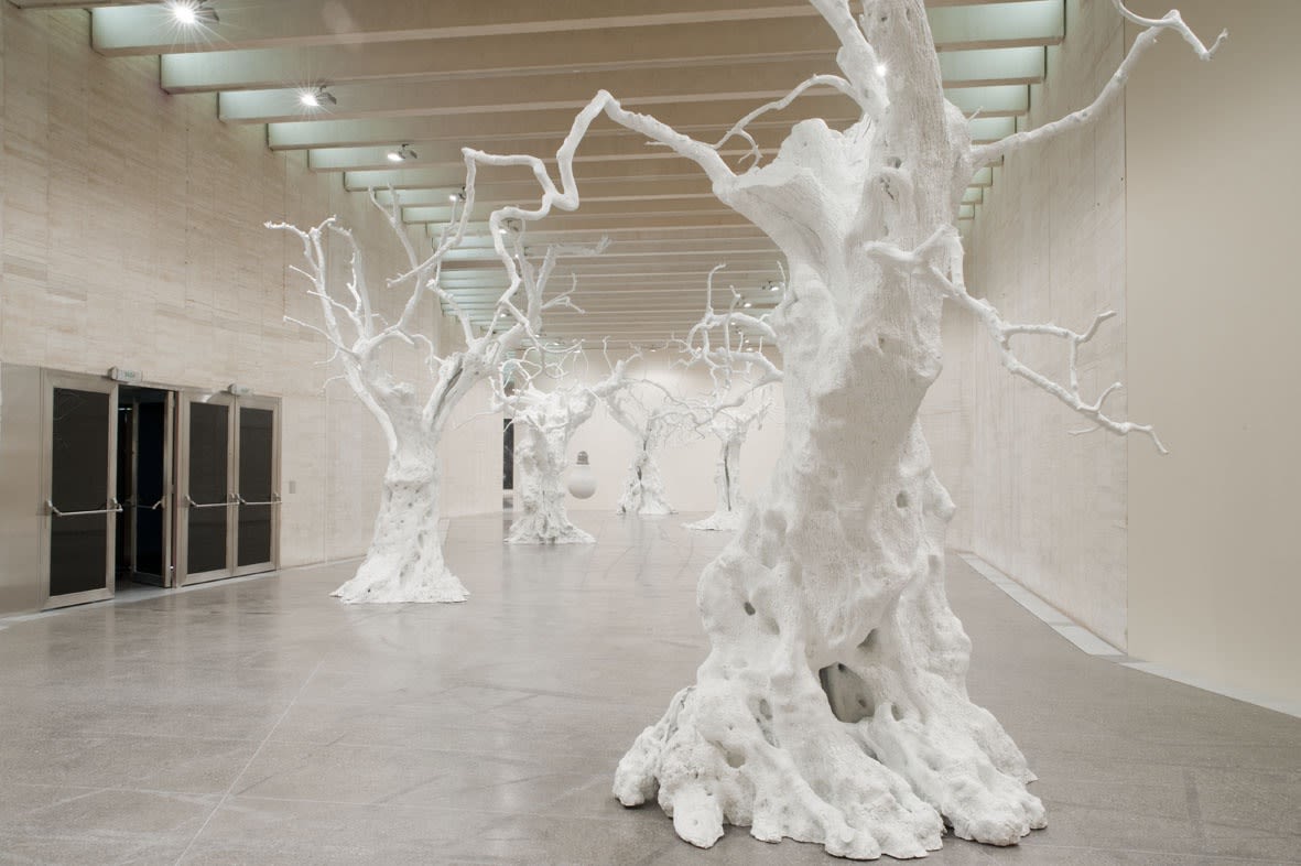 Exhibition view: the night of lead, The Museo de Arte Contemporáneo de Castilla, León, 2009 Photo © Studio Rondinone