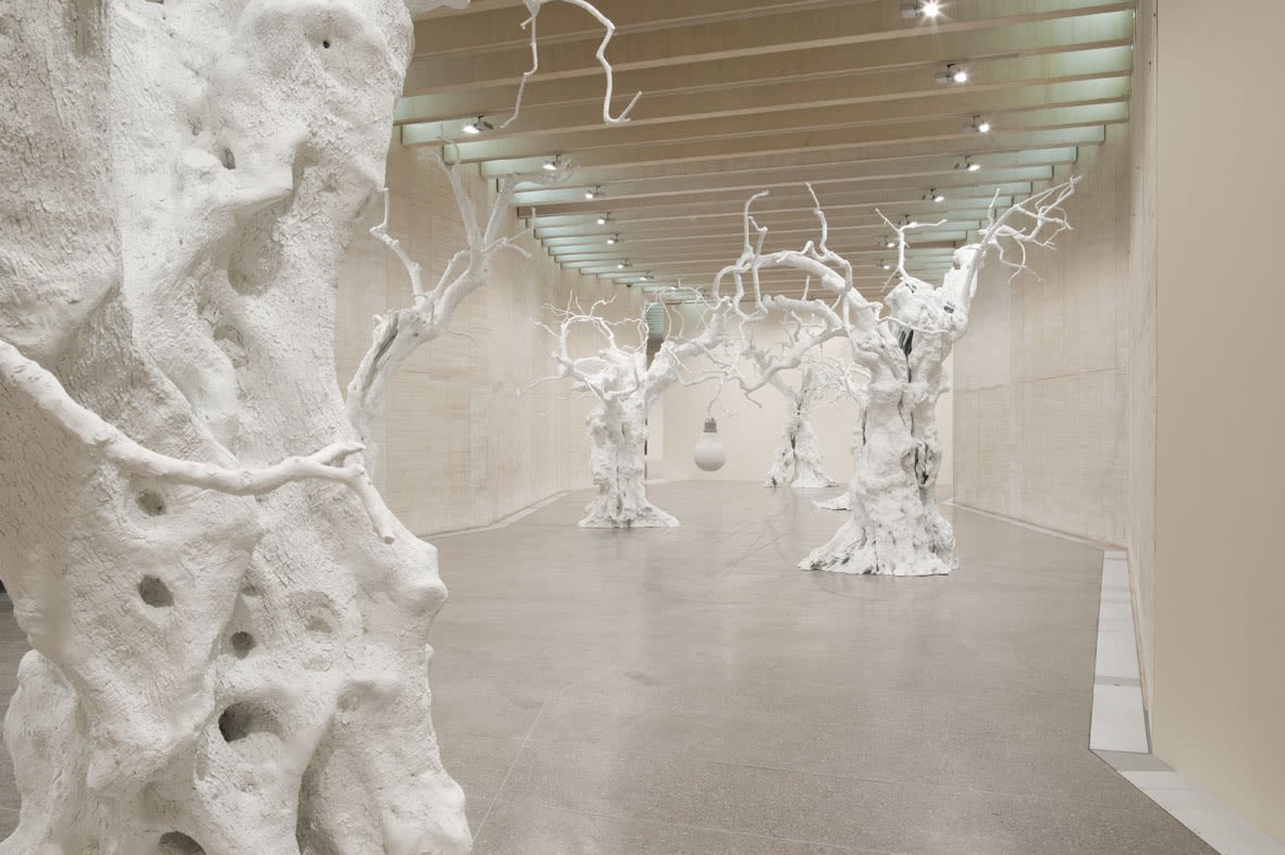 Exhibition view: the night of lead, The Museo de Arte Contemporáneo de Castilla, León, 2009 Photo © Studio Rondinone