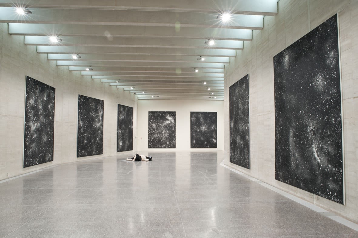 Exhibition view: the night of lead, The Museo de Arte Contemporáneo de Castilla, León, 2009 Photo © Studio Rondinone