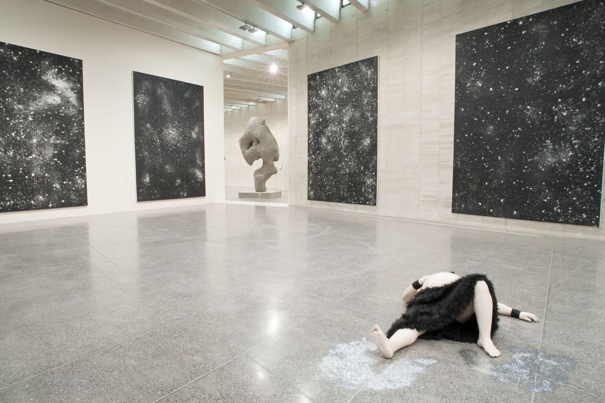 Exhibition view: the night of lead, The Museo de Arte Contemporáneo de Castilla, León, 2009 Photo © Studio Rondinone