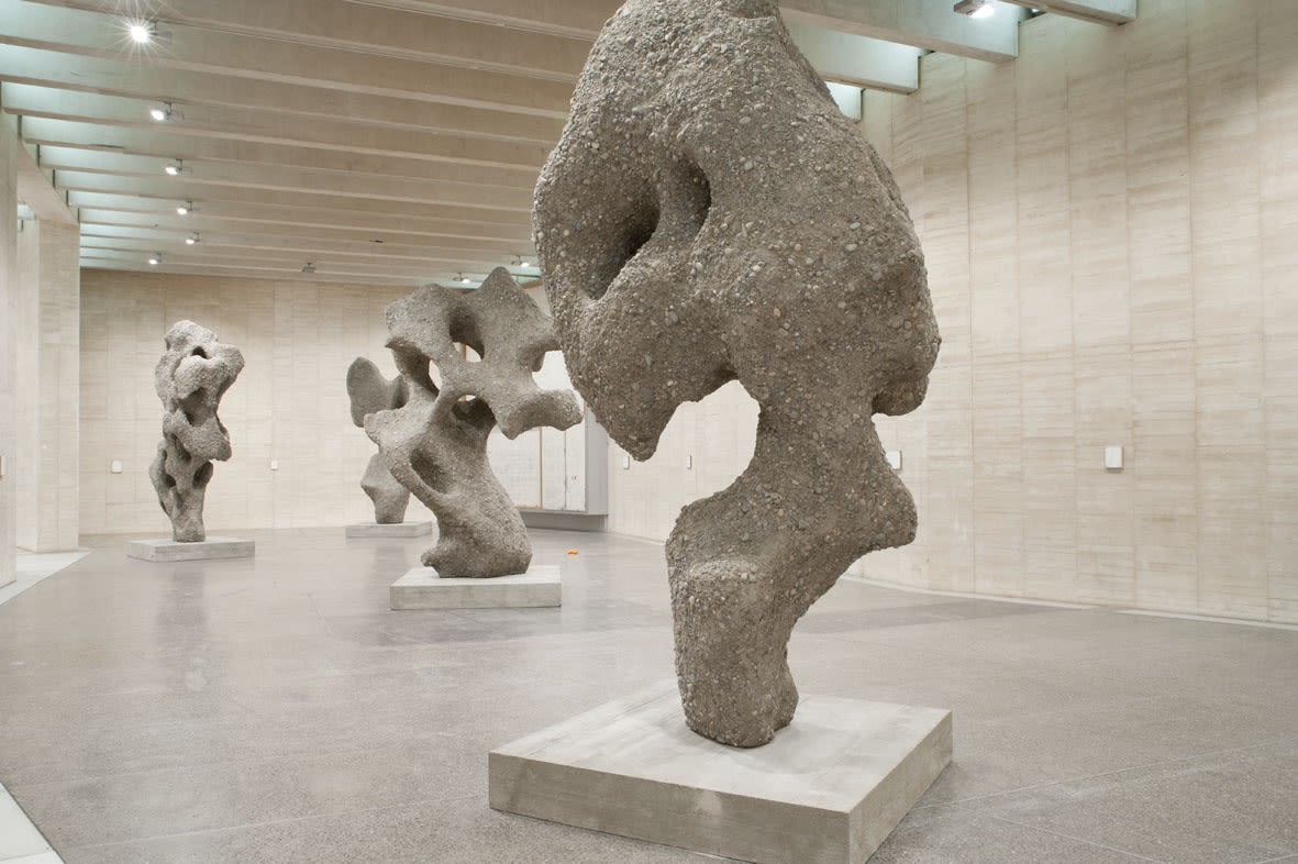 Exhibition view: the night of lead, The Museo de Arte Contemporáneo de Castilla, León, 2009 Photo © Studio Rondinone