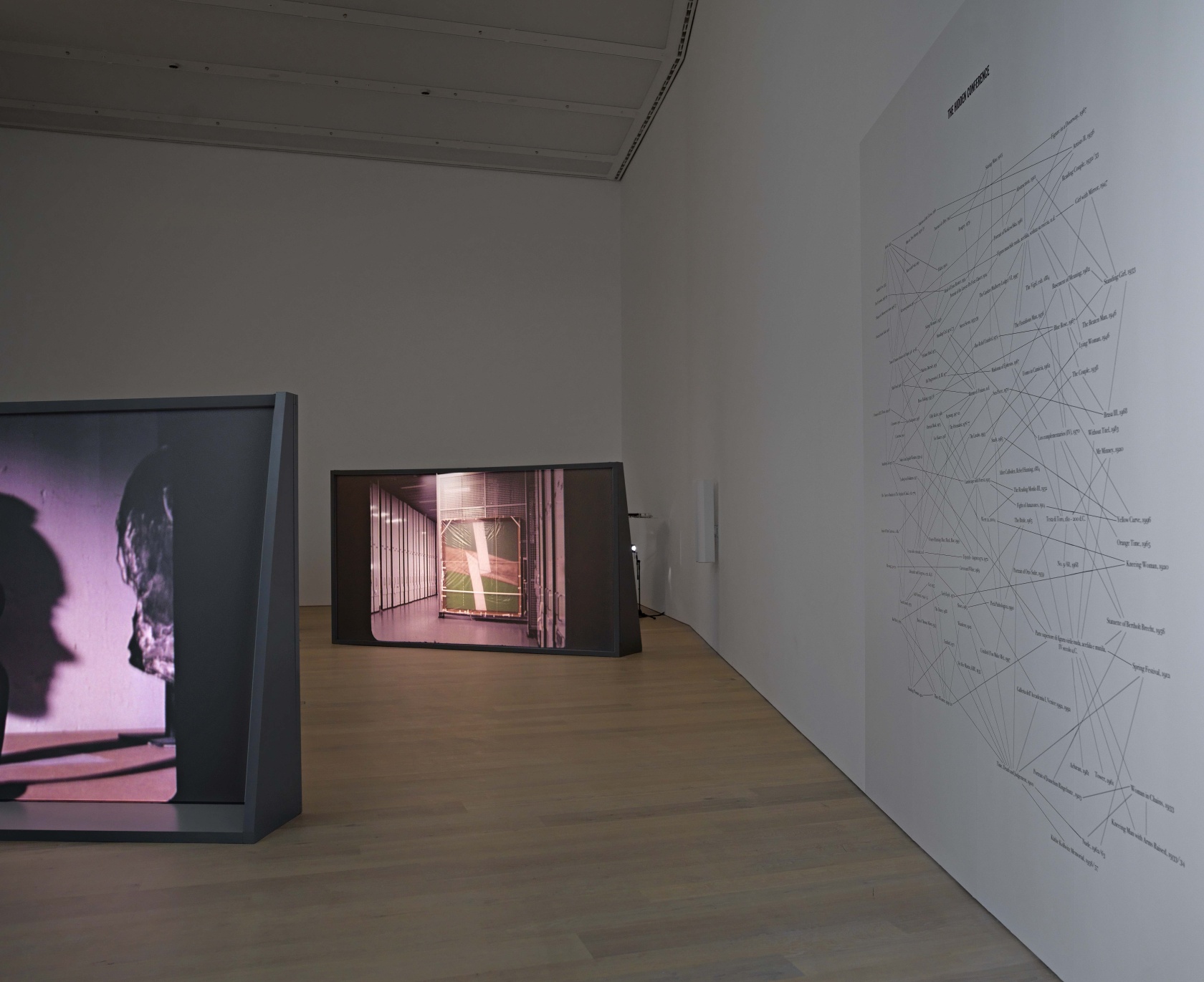 Exhibition view: The Hidden Conference, Arter, Istanbul, 2019–2020 Photo © Hadiye Cangökçe