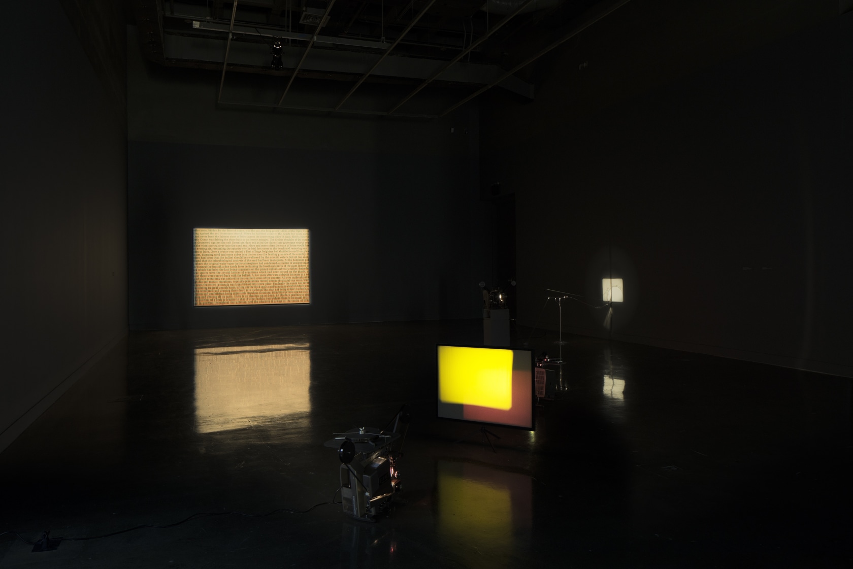 Exhibition view: The Color Out of Space, MIT List Visual Arts Center, Cambridge, 2015–2016 © VG Bild-Kunst, Bonn, 2020 Photo...