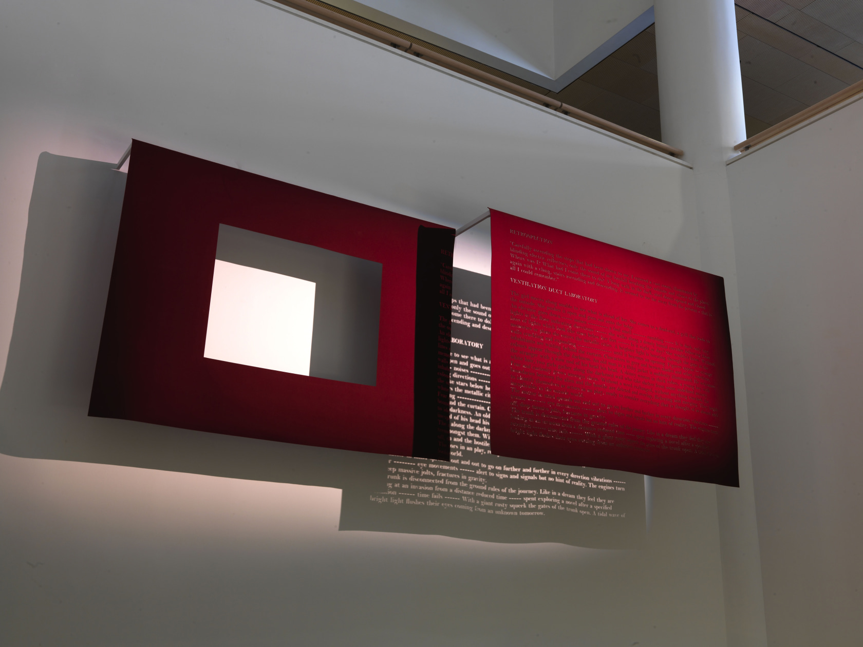 Exhibition view: Stage Archive, MART d’Arte Moderna e Contemporanea di Trento e Rovereto, Rovereto, 2011 © VG Bild-Kunst, Bonn, 2020...