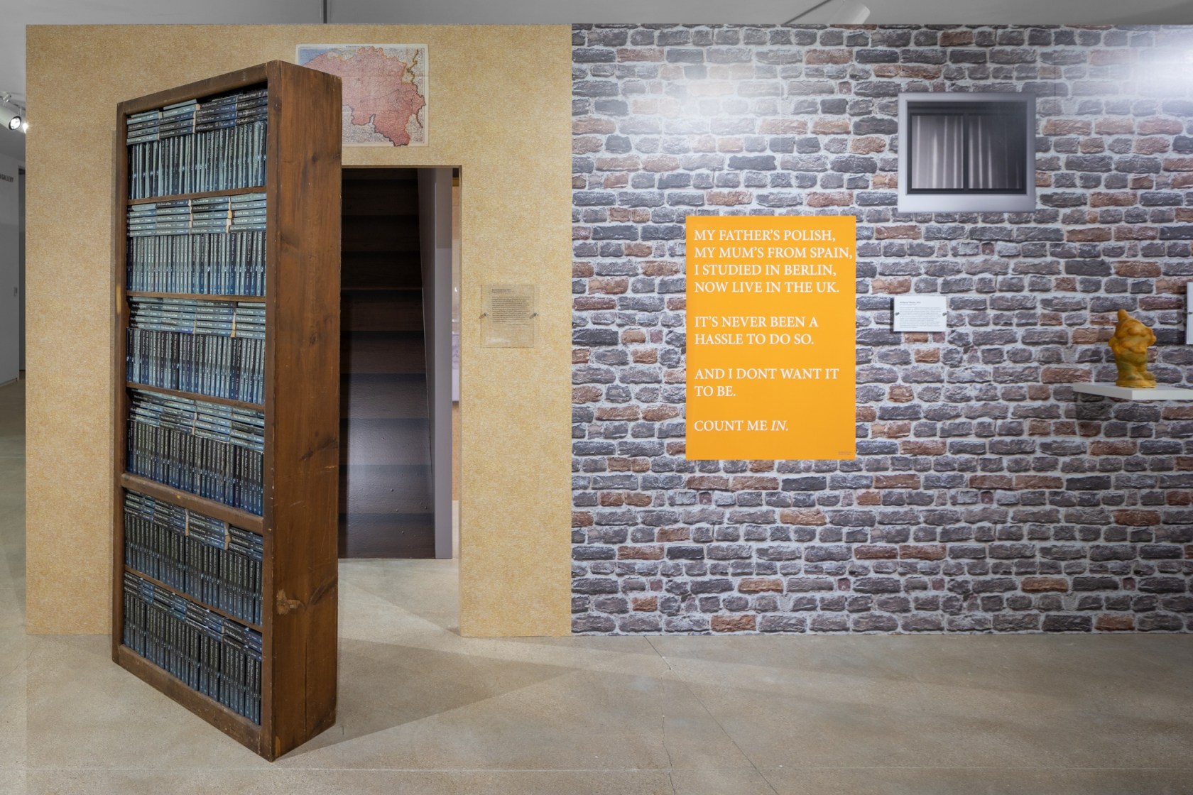 Exhibition view: Hope House, Blaffer Art Museum, Houston, 2020 Photo © Sean Fleming